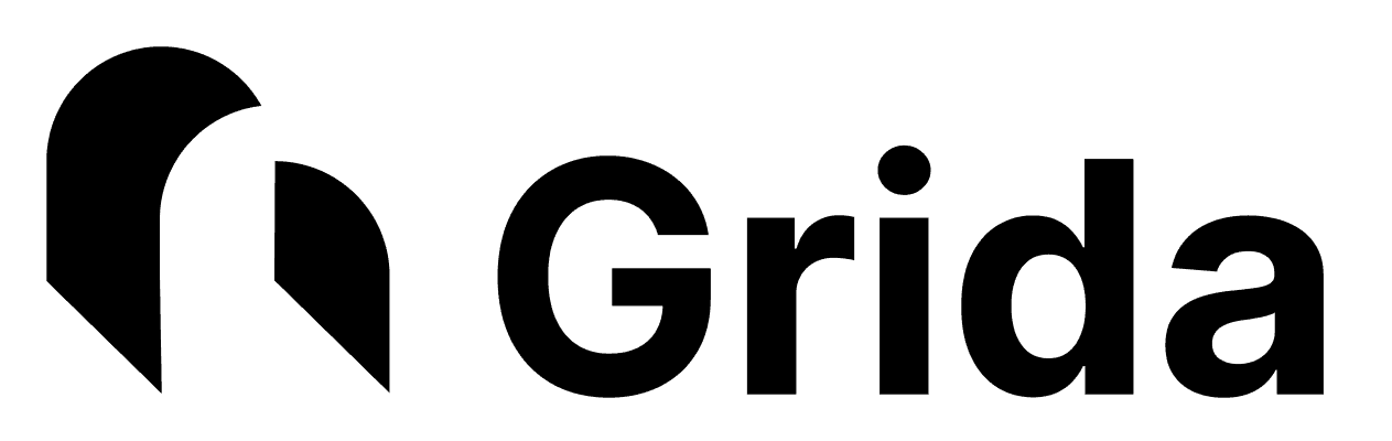 Grida wordmark logo